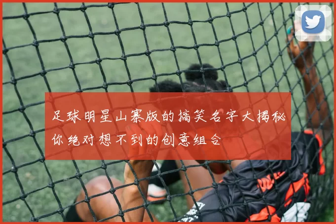 足球明星山寨版的搞笑名字大揭秘你绝对想不到的创意组合