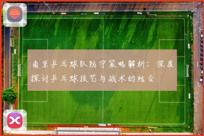 南京乒乓球队防守策略解析：深度探讨乒乓球技艺与战术的结合